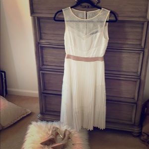 BCBG White dress perfect for wedding rehearsal